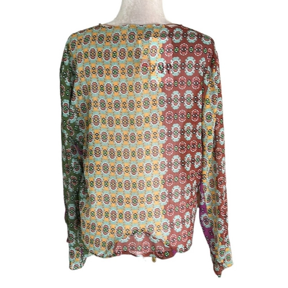 Zara | Multicolor Patterned Blouse - Picture 10 of 11